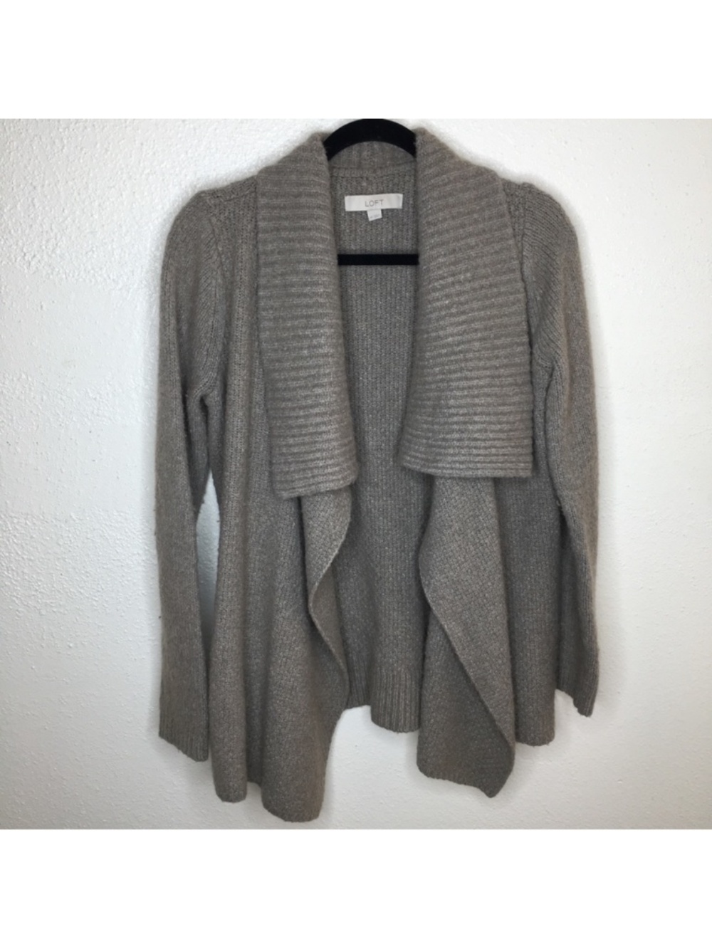 Loft Alpaca Blend Cardigan Sweater M